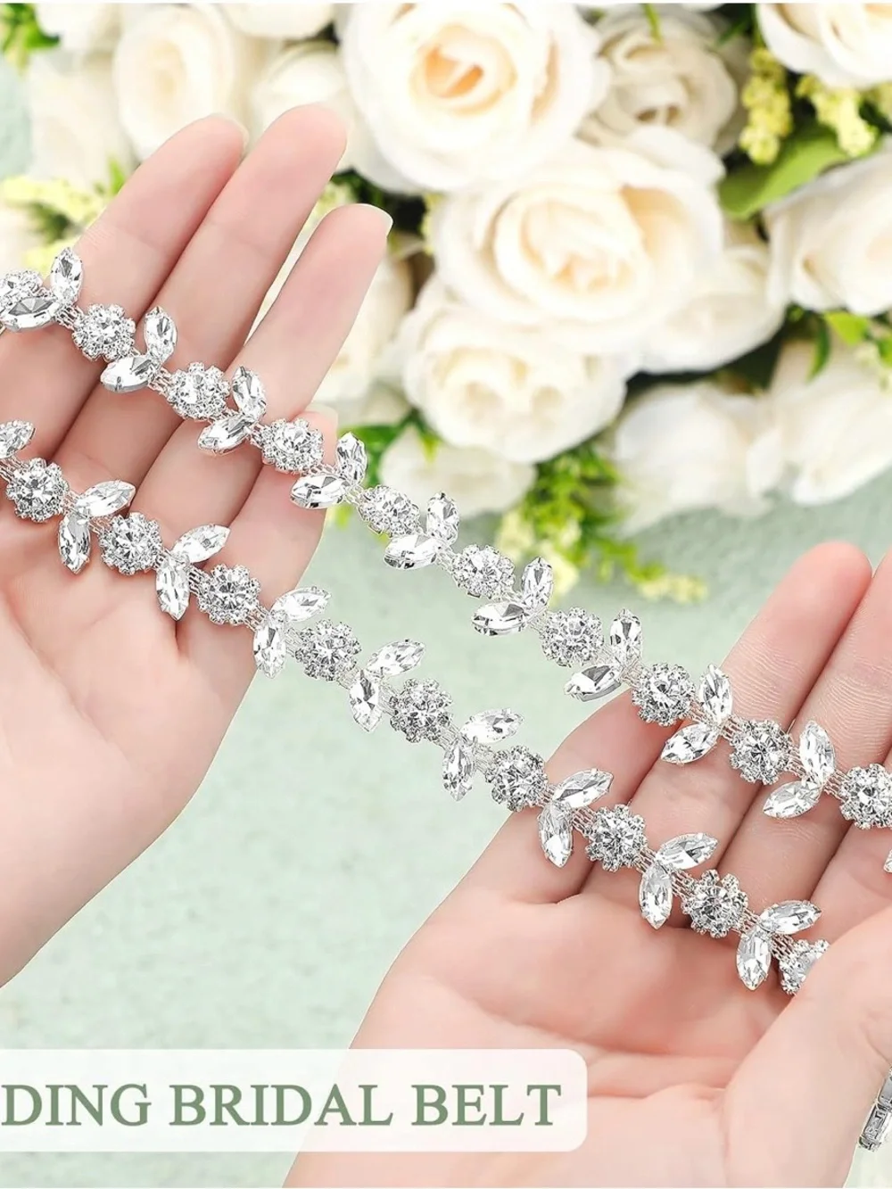 Sparkling Rhinestone Bridal & Formal Dress Belt